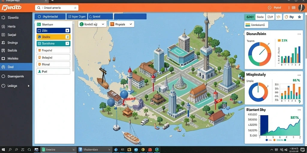garitoto - Karakter-karakter unik yang dapat dipilih.