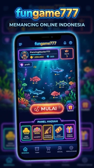 Layar utama fungame777 — antarmuka bersih setelah instalasi